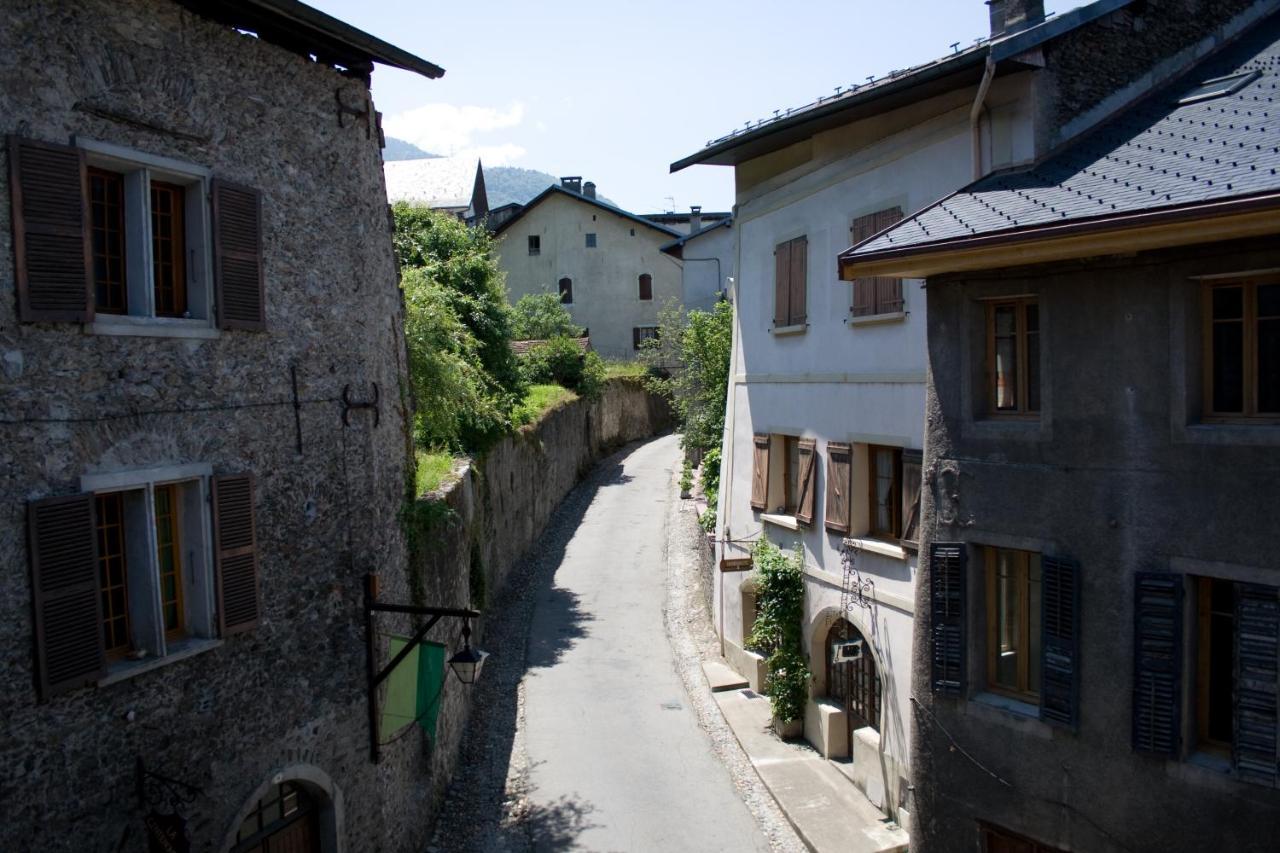 Au Cheval Blanc - Appartements Et Chambres D'Hotes 阿尔贝维尔 外观 照片