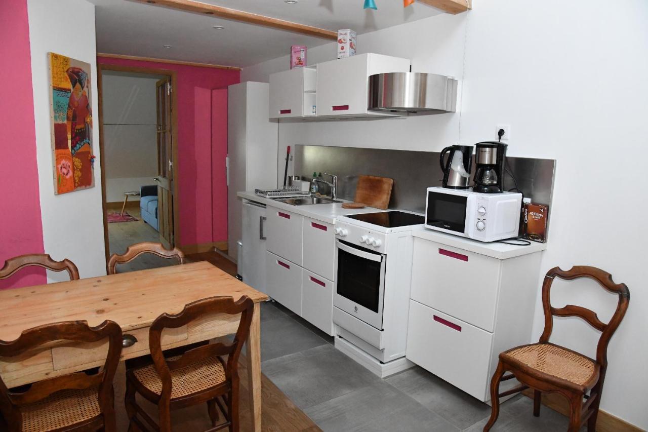 Au Cheval Blanc - Appartements Et Chambres D'Hotes 阿尔贝维尔 外观 照片
