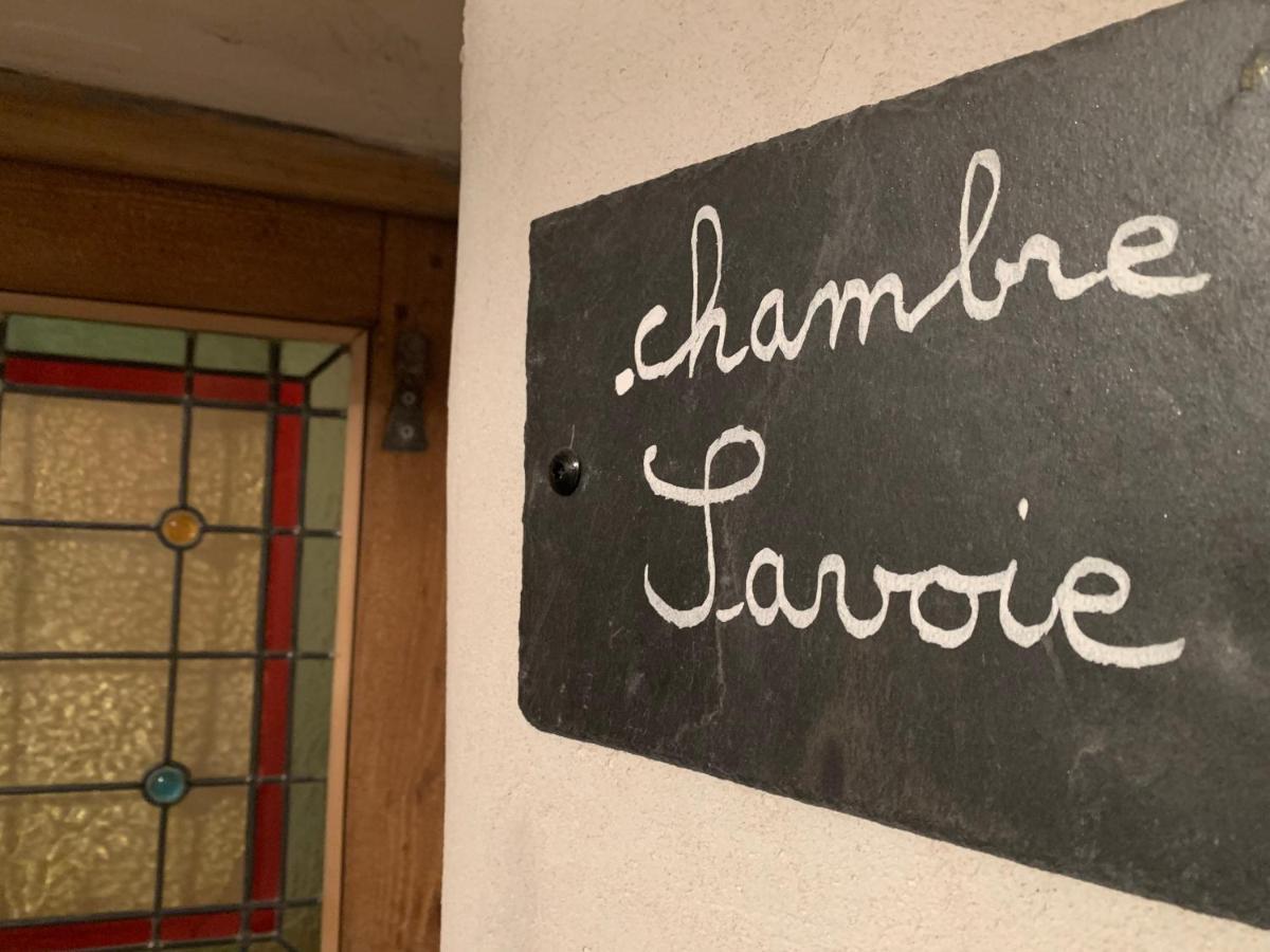 Au Cheval Blanc - Appartements Et Chambres D'Hotes 阿尔贝维尔 外观 照片