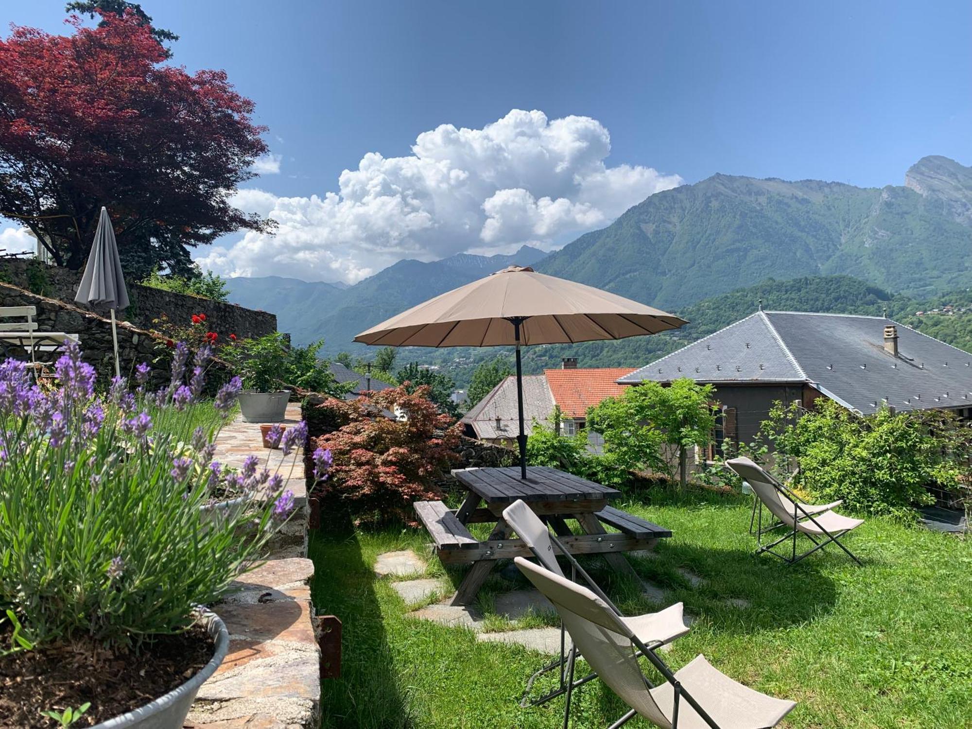 Au Cheval Blanc - Appartements Et Chambres D'Hotes 阿尔贝维尔 外观 照片